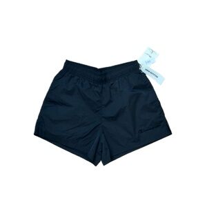 Champion X Urban Outfitters Limited Edition NWT Black  3” Nylon Shorts Sz Medium